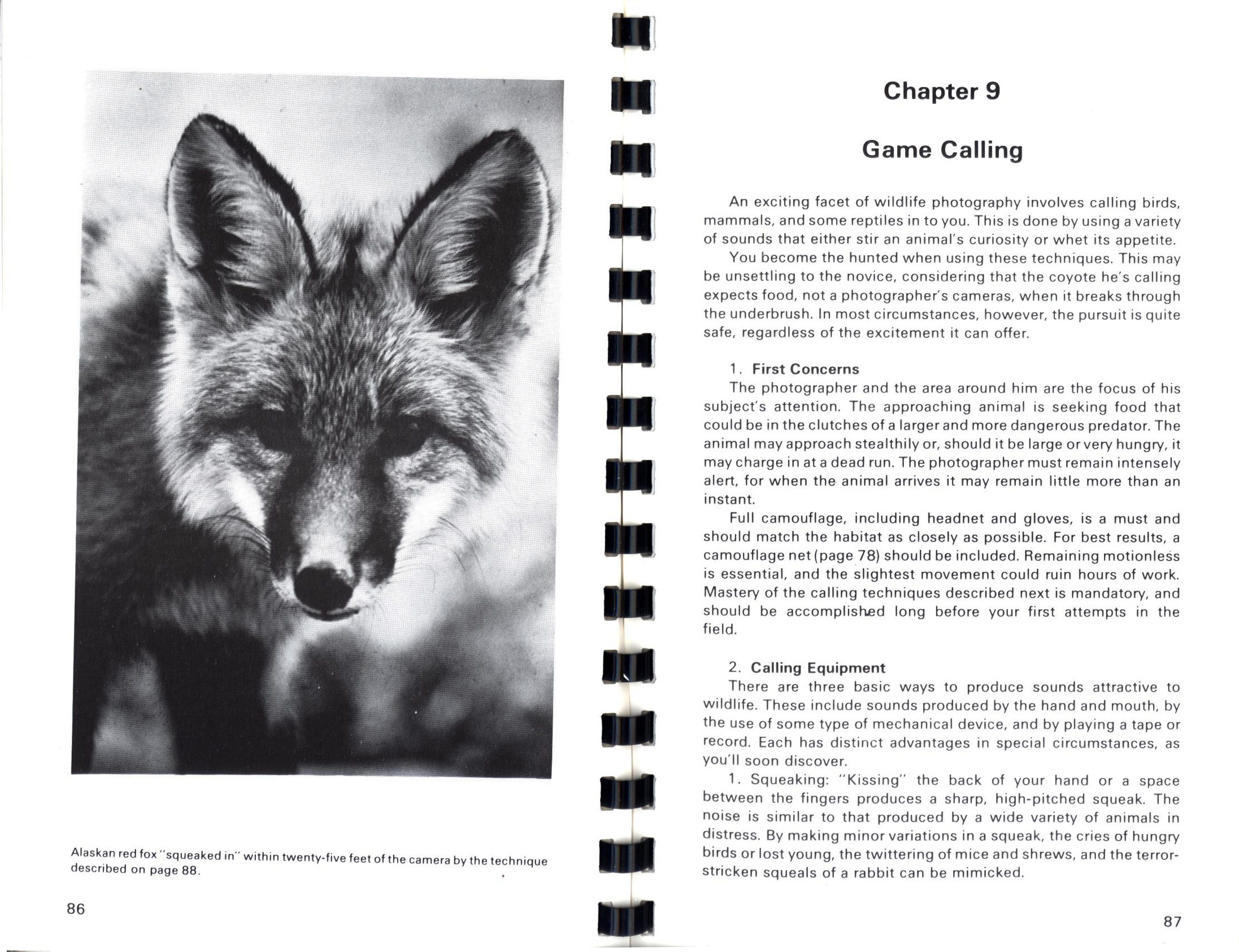 A PRACTICAL GUIDE TO PHOTOGRAPHING AMERICAN WILDLIFE. Misc5156f